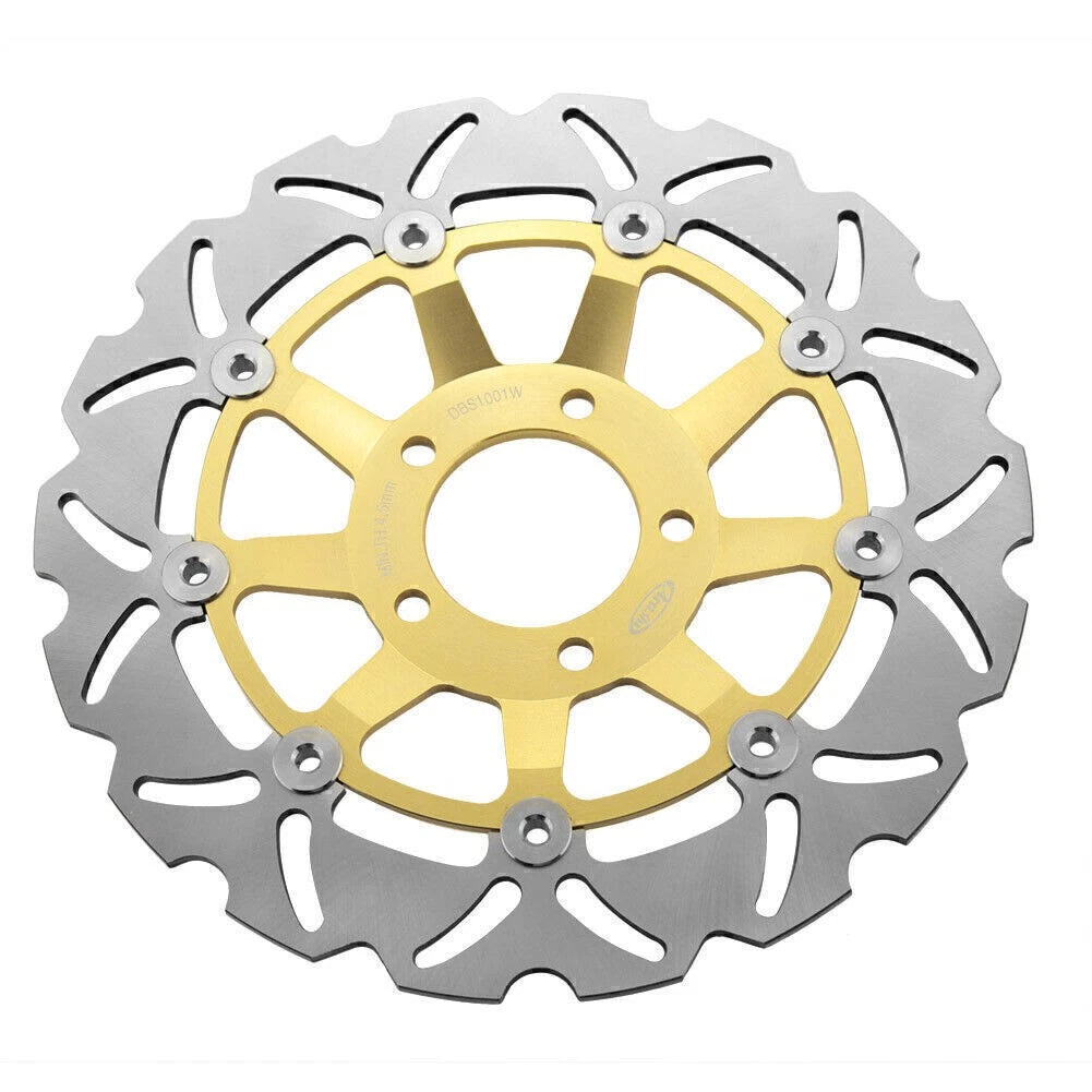 2 x Floating Front Brake Disc Rotors for Suzuki SV650S SV650 GSX750F GSX600F