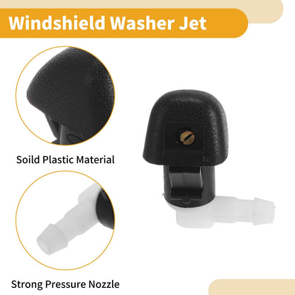 2 x Front Windshield Washer Nozzles for Honda Odyssey (2011-2017)