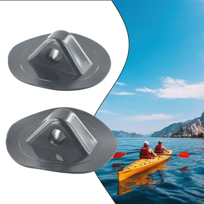 Safety Rope Buckle for Inflatable Boats - Black PVC Tough