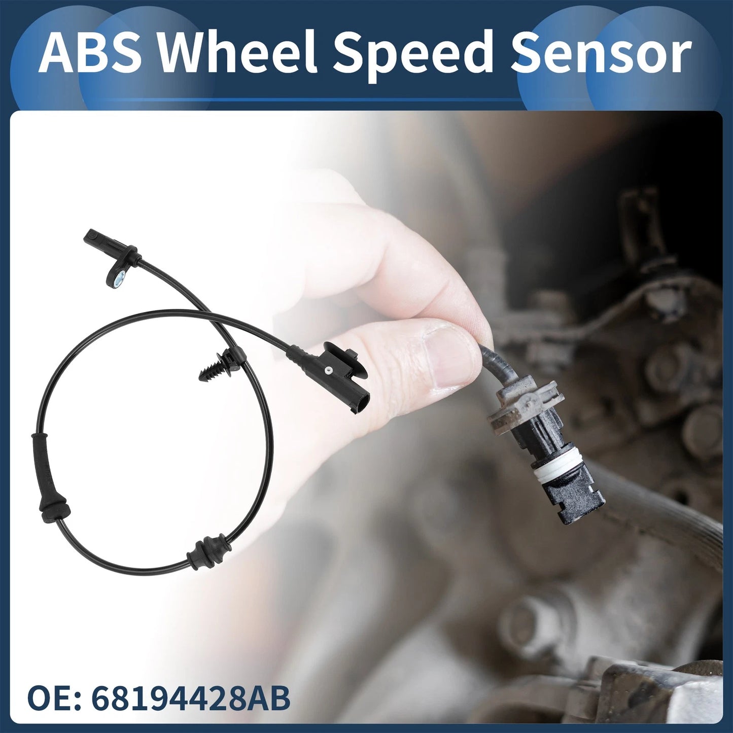 ABS Wheel Speed Sensor for Dodge Dart (2014 - 2016) Rear