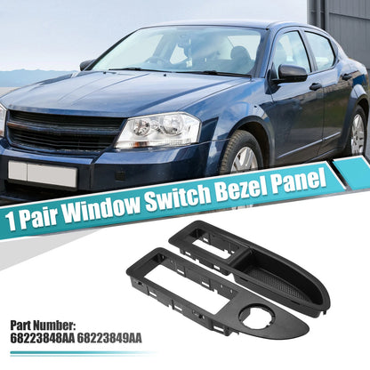 Front Left/Right Window Switch Bezel for Dodge Avenger (2011 - 2014)