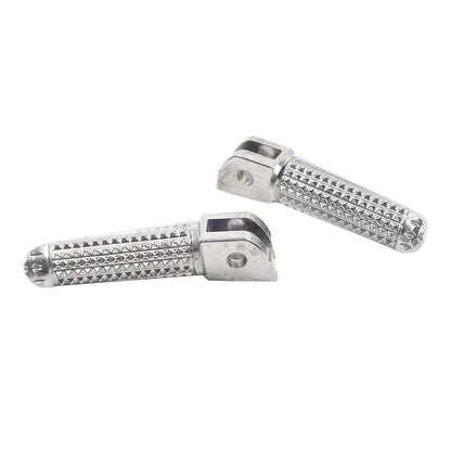 Chrome Front Foot Pegs Adapters for Yamaha FZ-09 FZ-07 (2014-2017)