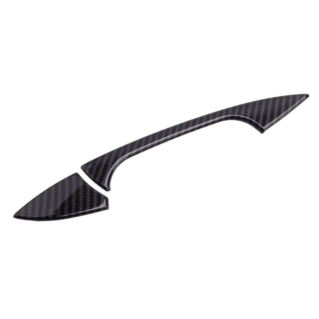 8 x Black Door Handle Cover Trim for Benz GLK, GL, ML, C Class (2010-2015)