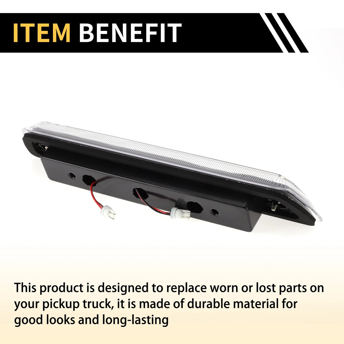 LED Third Brake Light Smoked Lens for Ford F-150 (2009-2014)