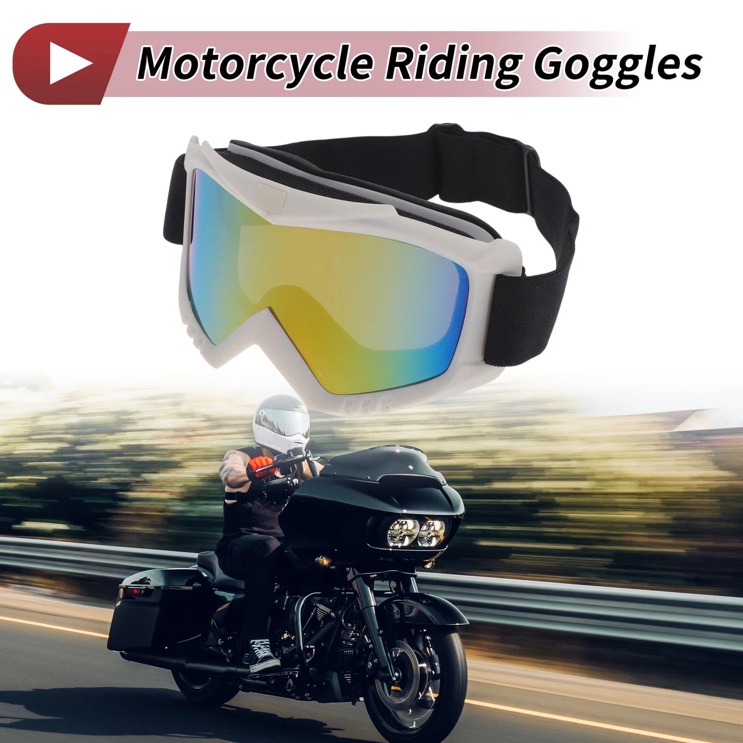 1Pc / Goggles / Motorcycle Riding Goggles for Motorcycle