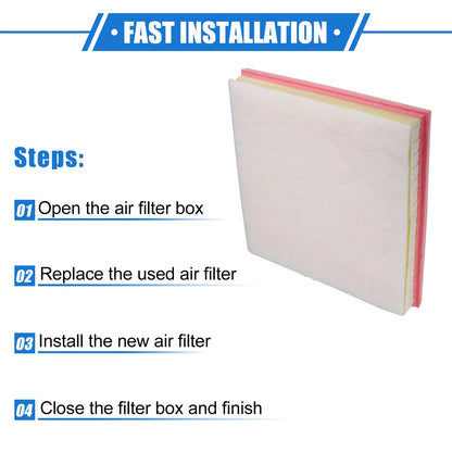 Engine Air Filter Beige for Chevrolet Cruze (2011-2016)