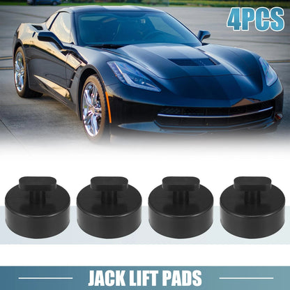 4pcs Jack Pad Pucks Rubber Jacking Lift Adapter for Chevrolet Corvette C5 C6 C7