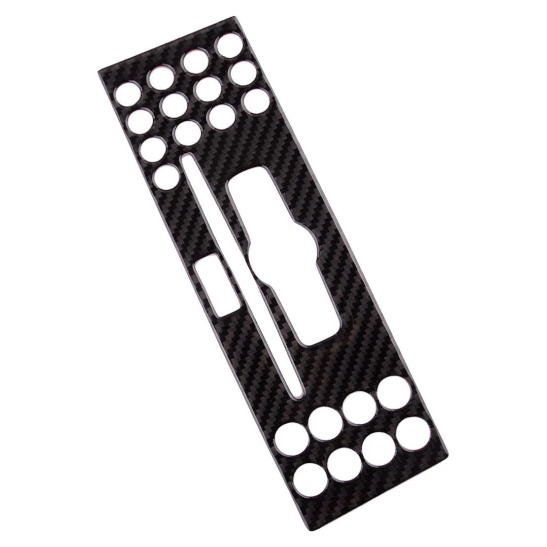 Carbon Fiber Console CD Panel Cover for Mercedes Benz C W204 (2008-2014)