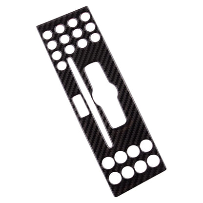 Carbon Fiber Console CD Panel Cover for Mercedes Benz C W204 (2008-2014)