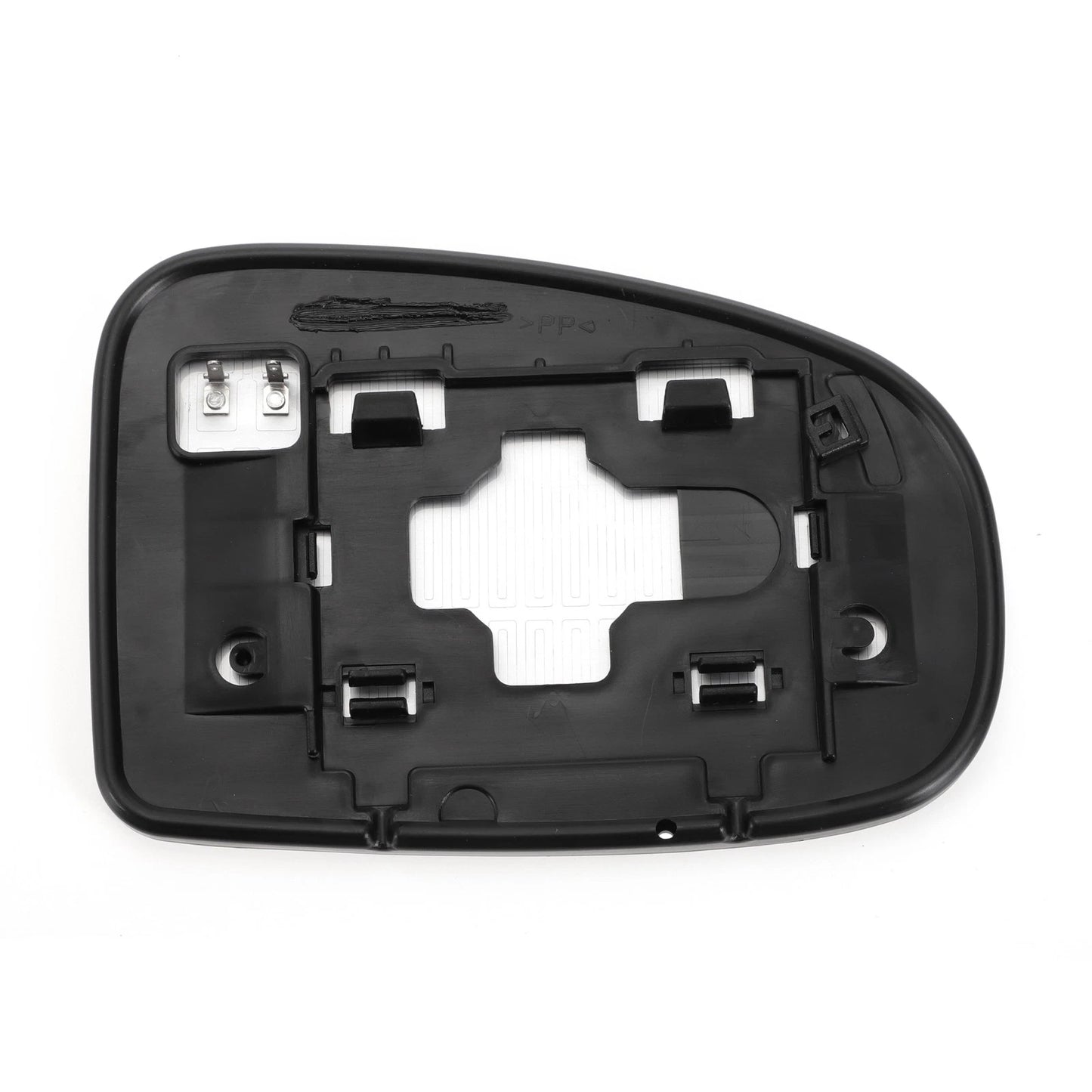Left Side Heated White Mirror Glass for Toyota IQ (2009-2016)