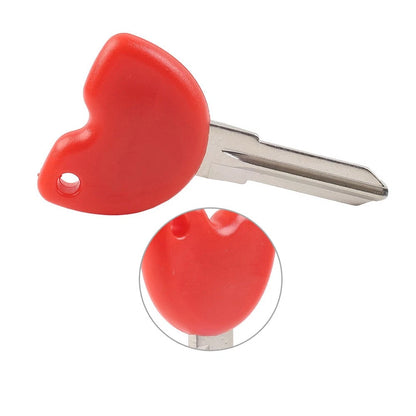 Red Uncut Blade Blank Key for Vespa Piaggio Fly 125 200 250 300 GTV LXV150