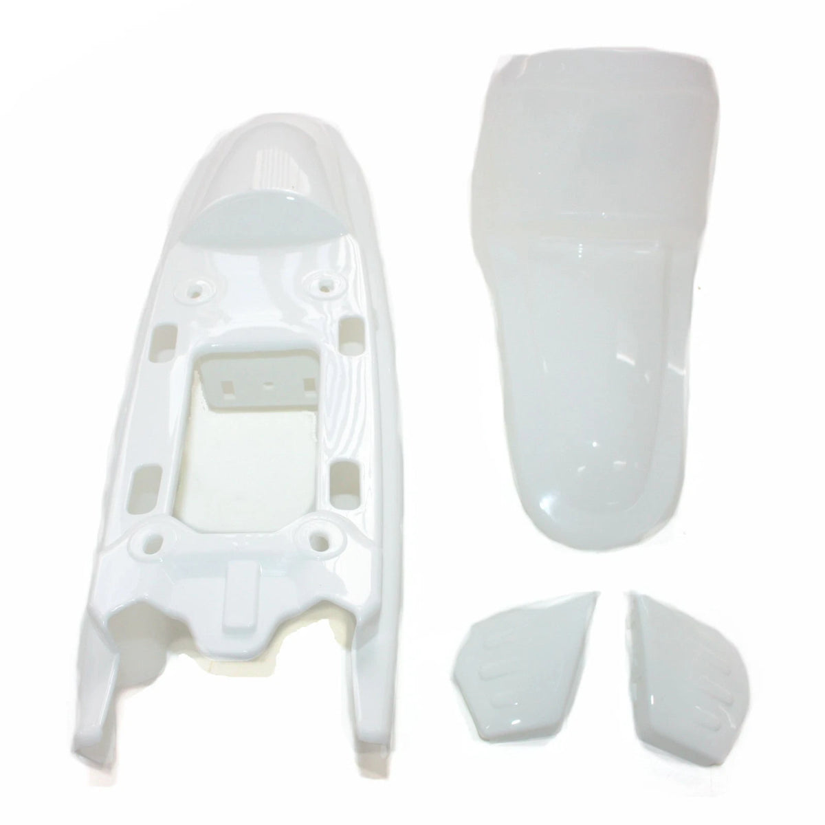White Plastic Fender Fairing Seat Fuel Tank for Yamaha Peewee PW50 PY50
