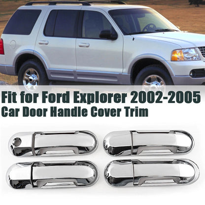 Chrome Door Handle Covers for 2002-2010 Ford Explorer & 2005-2008 Sport Trac