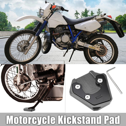 Kickstand Plate Pad Black Gray for Suzuki gsxs 750 (2017–2022)