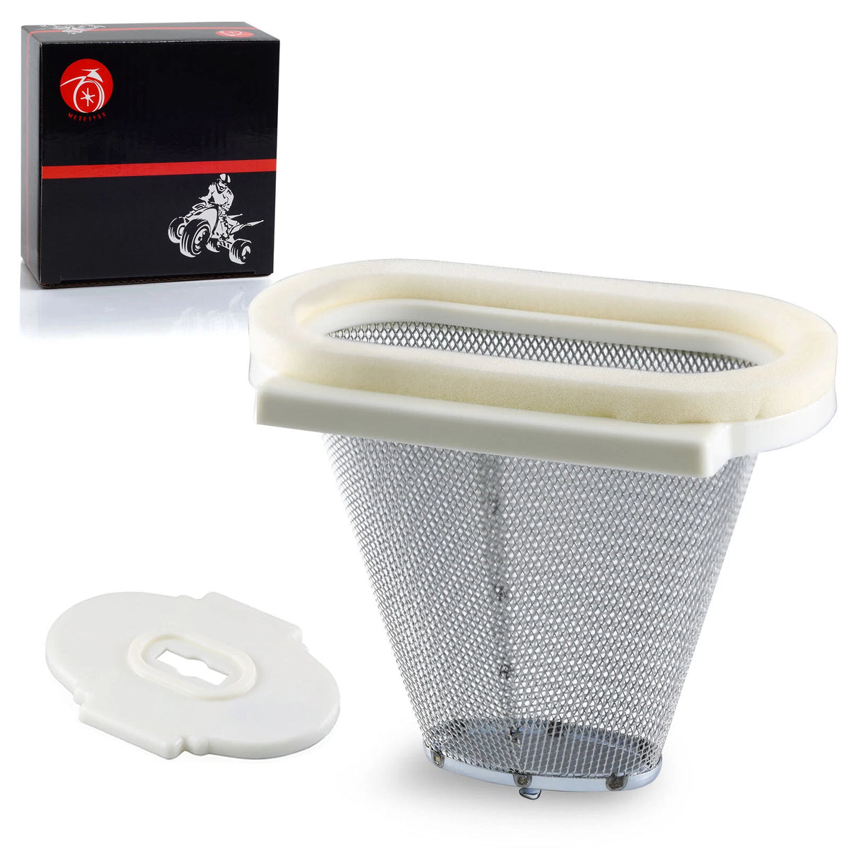 Air Filter Cage & Air Box Holder Cone End Cap for Yamaha Raptor 660 (2001–2005)