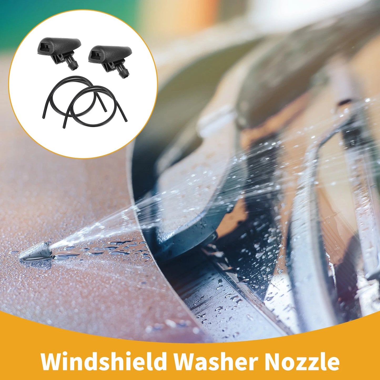 Windshield Washer Nozzle Kit  for Fiat Scudo (2007-2025)
