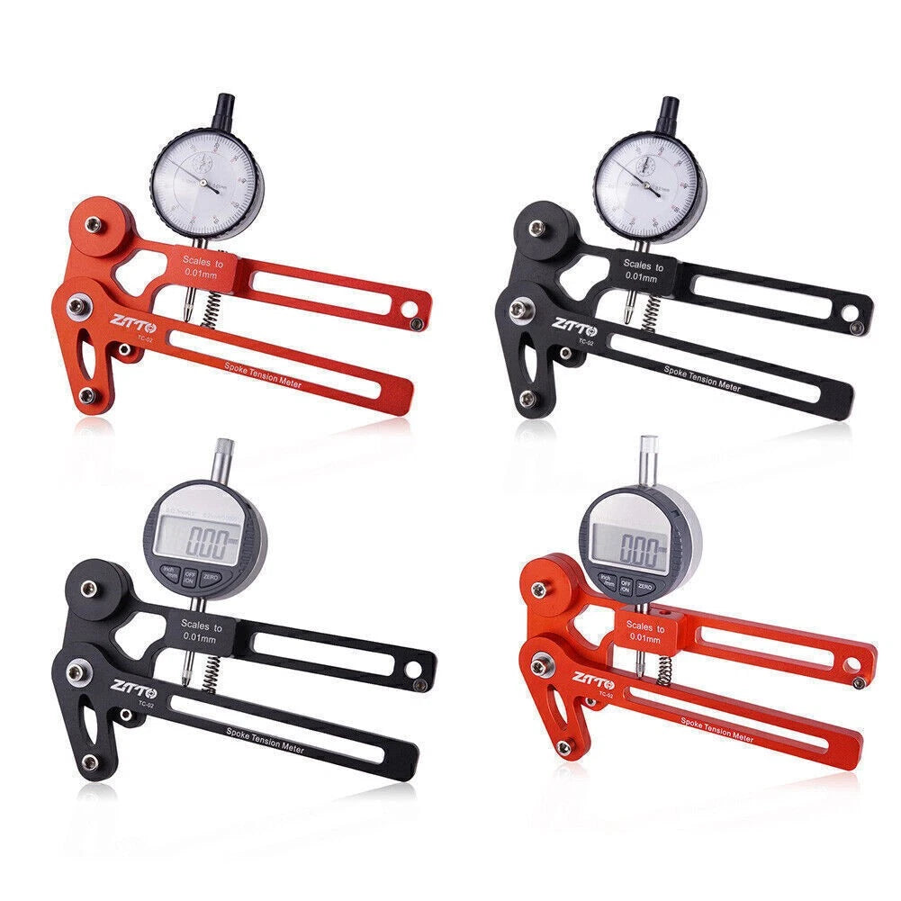 ZTTO Bicycle Spoke Tension Meter Tool for Accurate Wheel Adjustment