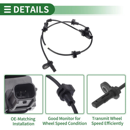 ABS Wheel Speed Sensor for Honda Civic (2016-2020) 1 x Left Front