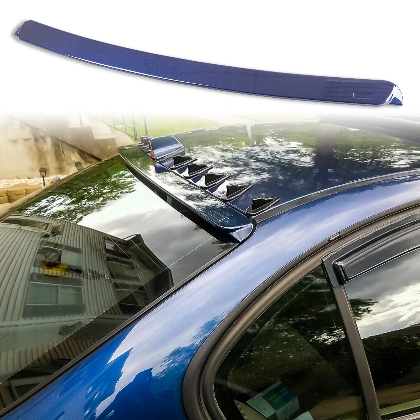 ABS Aero Roof Spoiler Visor for BMW E46 Sedan (2000-2006)