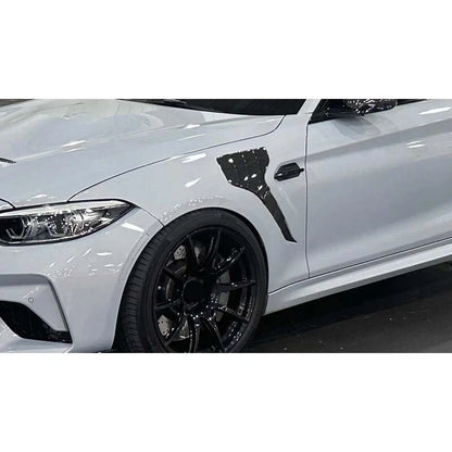 Unpainted (Carbon Vent) Front Fenders for BMW M2 F87 2016-2021