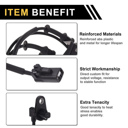 ABS Wheel Speed Sensor for Kia Forte (2009-2015) 1 x Front Left