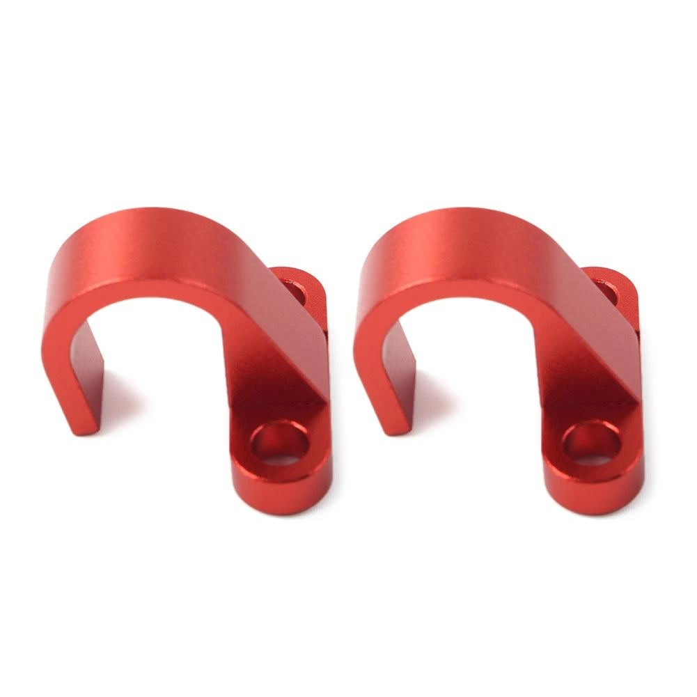 2 x Rear Brake Hose Clamp Guide Red for Yamaha YZ125 YZ250F YZ450F YZ85 (03-22)