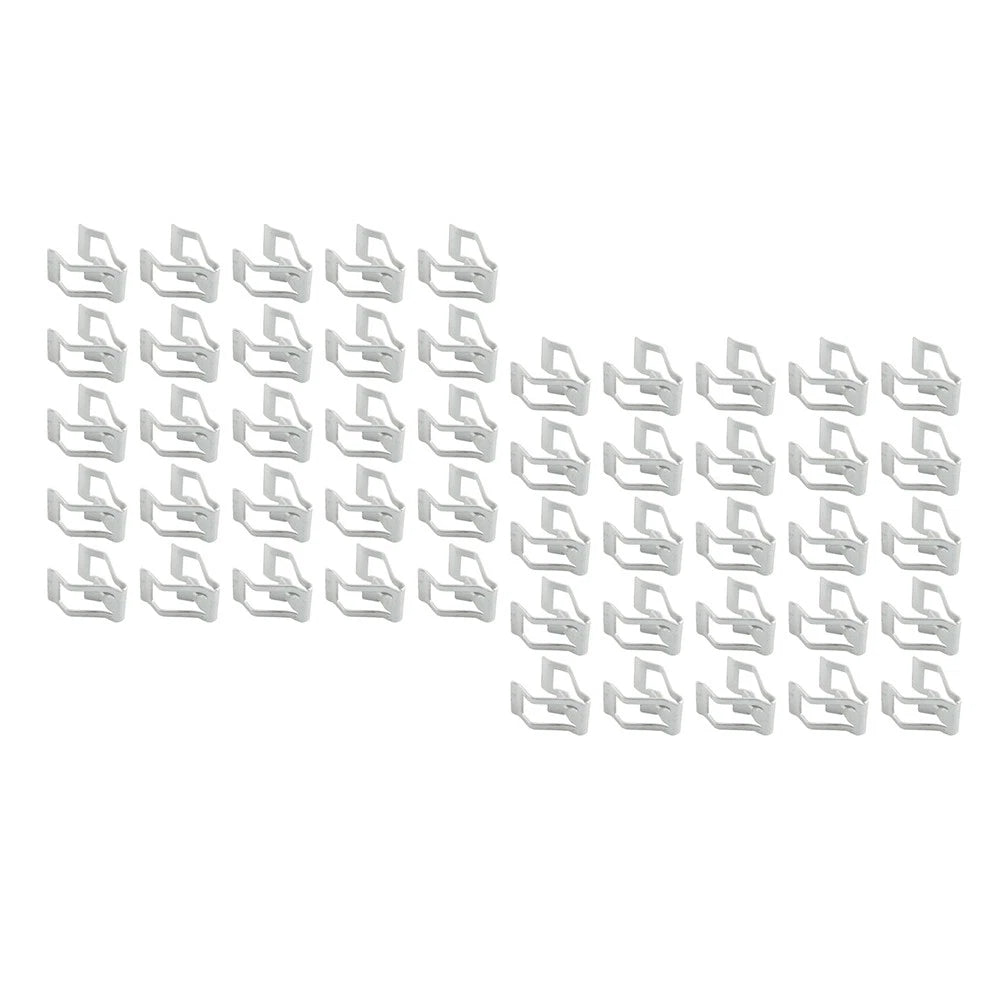 Dashboard Retainer Clips for Instrument Panel - Steel Gray