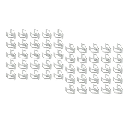 Dashboard Retainer Clips for Instrument Panel - Steel Gray