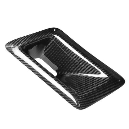 Real Carbon Fiber Front Hood Air Vent Port Trim for 2006-2009 Nissan 350Z