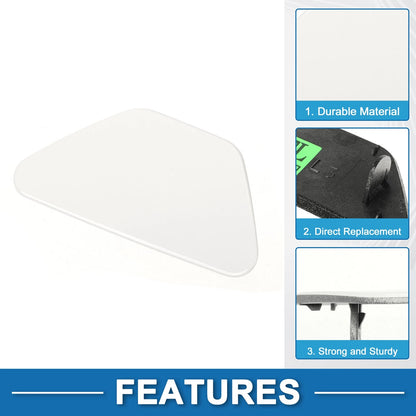 Front Left Washer Nozzle Cover for BMW 528i (2011-2016) White