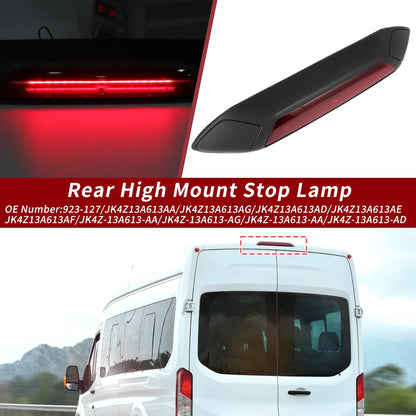Red High Mounted LED Third Brake Light for Ford Transit 150 250 (2015-2023)