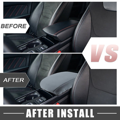 Center Console Armrest Cover Trim for Ford Edge (2011-2014) Gray