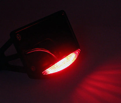 Side Mount License Plate Tail Light for Bobber Customs (2010-2023)