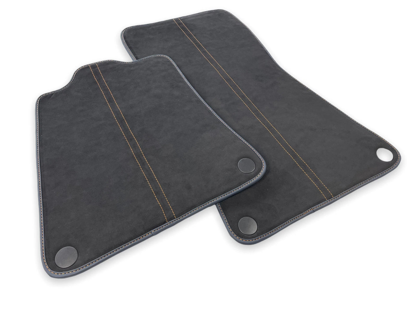 Alcantara Black Floor Mats for McLaren 720S (2017-2023) - Tailored Carpets