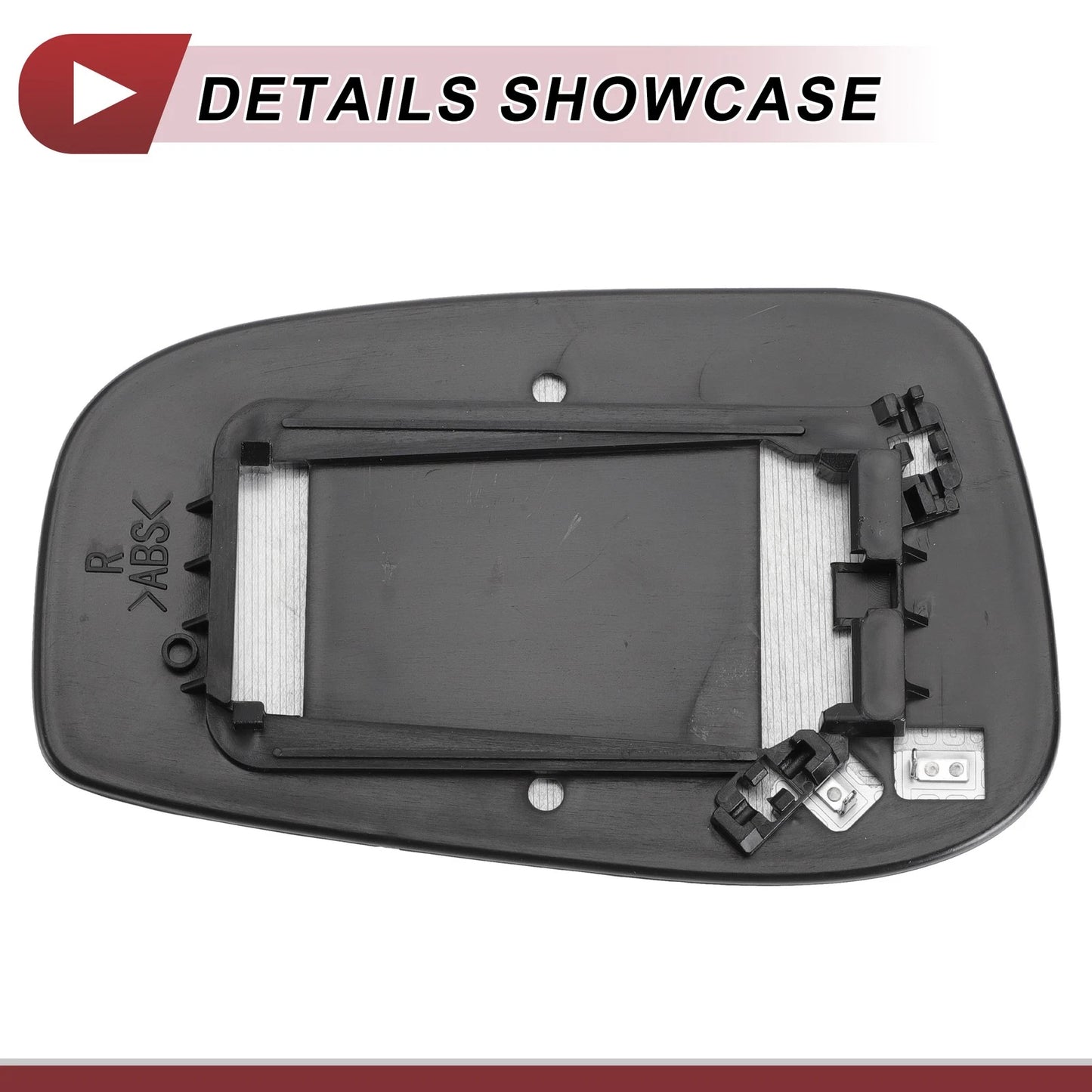 Heated Right Passenger Side Mirror Glass for Volvo S60 (2001-2006)