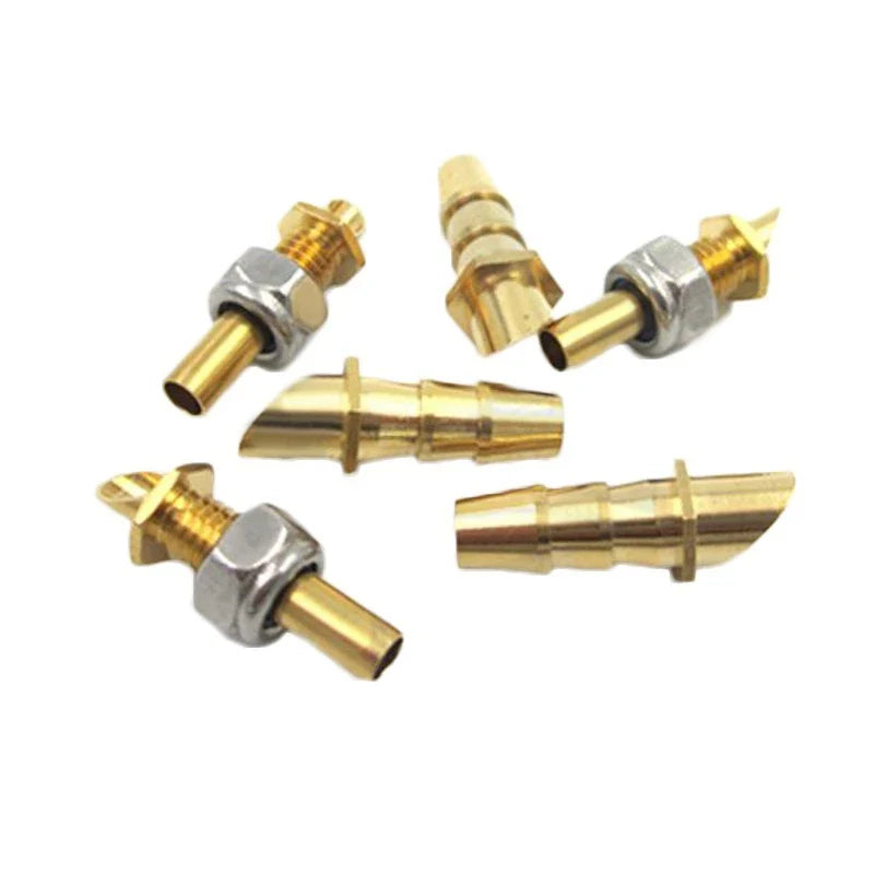 Inlet Nozzle Connector for Boat, Copper, M5 Thread, Compatible with Models