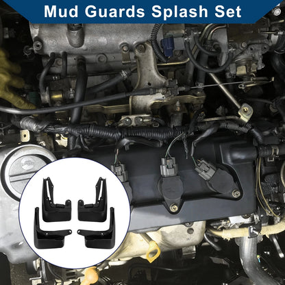Mud Flaps Splash Guards 1 Set for BMW 5 Series G30 G38 (2017-2022)
