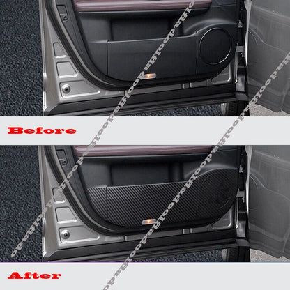 Leather Door Kick Pad Trim Cover for Lexus RX350 450H (2016–2022)