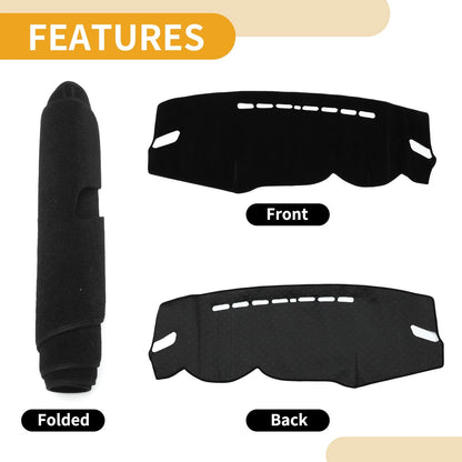 Dashboard Cover Black for Mitsubishi Outlander (2013-2018) 1 x Pc