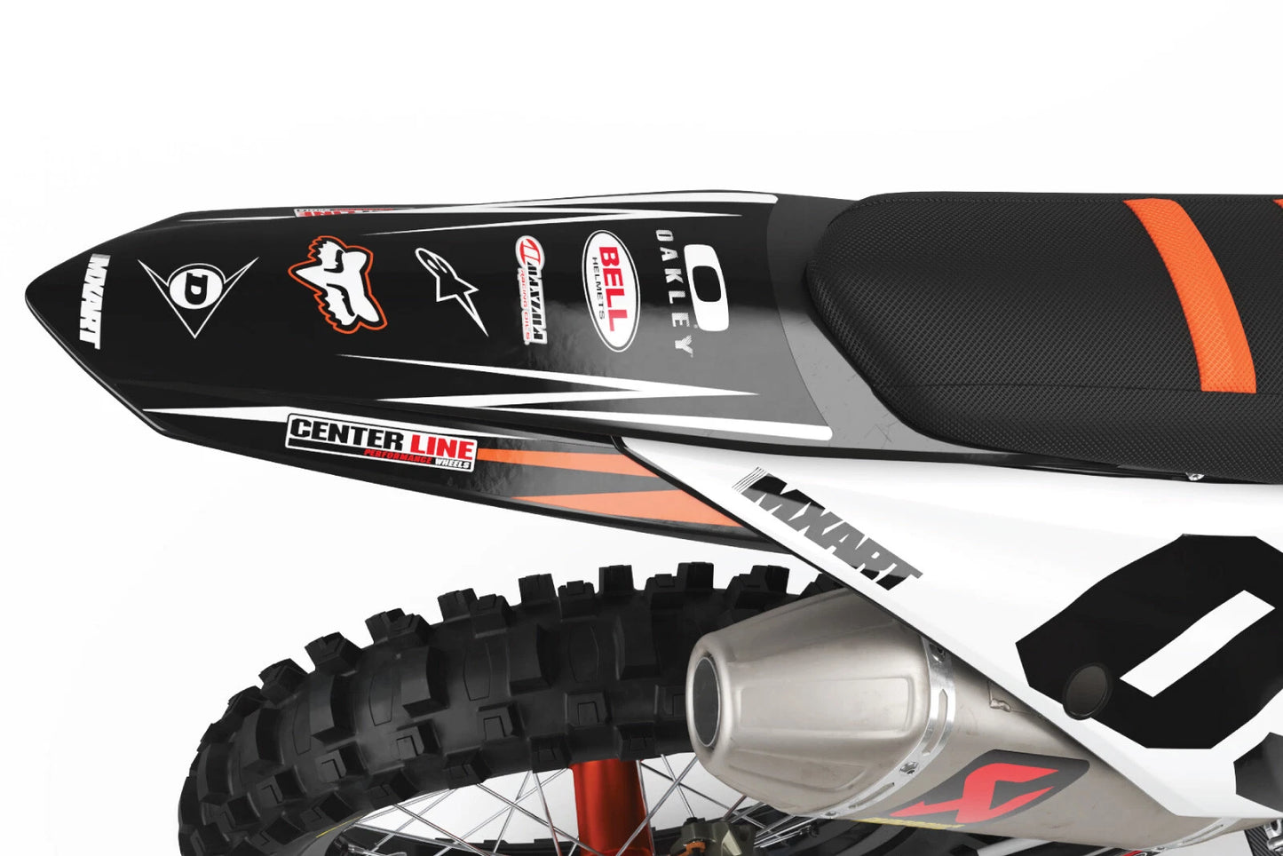 DIGGER Style Custom Graphics Kit Stickers for KTM SXF (2005-2006)