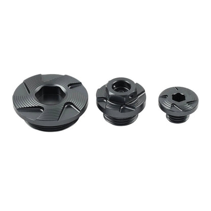 Engine Timing Oil Filter Plug Screws Set for Kawasaki KX250 KX450 KLX450R