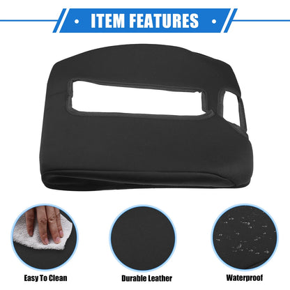 Armrest Protector Cover Pad Replacement for GMC Sierra (2014 - 2017) Black