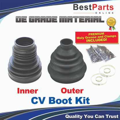 CV Axle Boot Kit Front Inner & Outer for Volvo XC90 AWD (2007–2012)