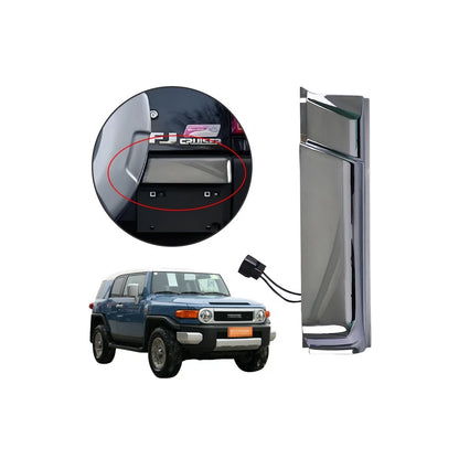 Chrome Back Door Handle Molding with Light for Toyota FJ Cruiser (2007-2022)