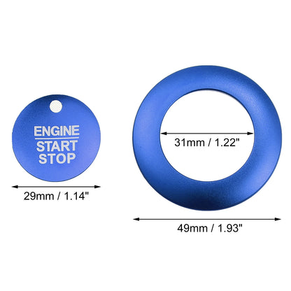 Engine Start Stop Button Cover for Ford Explorer Hybrid (2020-2023)
