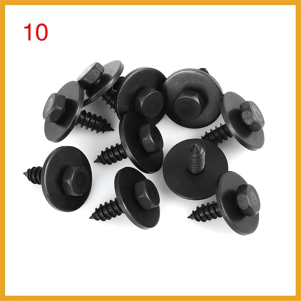 10x Hex Head Screw for BMW X5 X6 E46 E60 E63 E66 E70 E71 E82 E83 E90