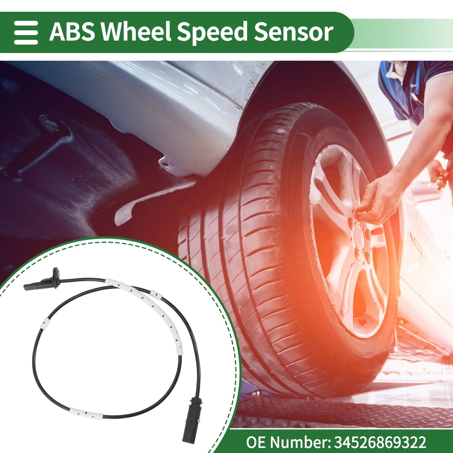 ABS Wheel Speed Sensor for BMW 230i xDrive (2017-2019)