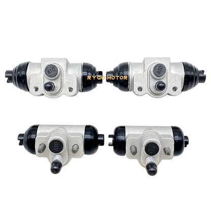 Wheel Cylinder & Brake Shoes Front Rear for Kawasaki Mule (2010–2020)
