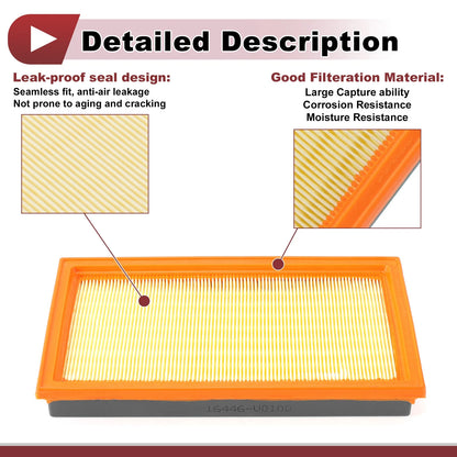Engine Air Filter 3.7L for Acura TL (2009-2014)