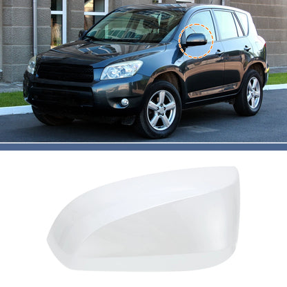 Left Passenger Side Mirror Cover Cap for Toyota RAV4 LE 2019-2023